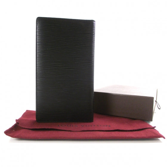 Epi Checkbook Wallet Black