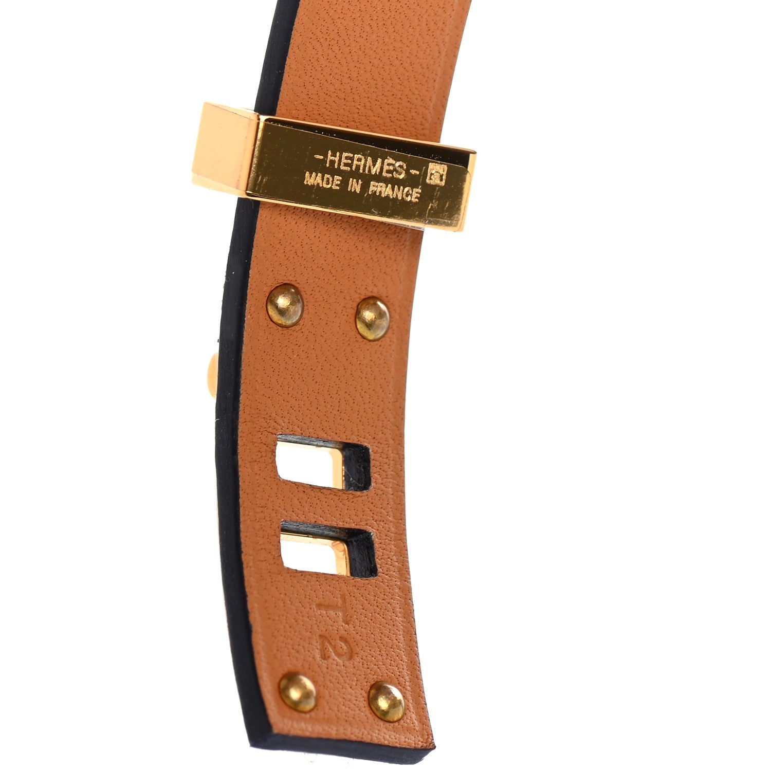 Hermes Swift Mini Dog Double Tour Bracelet T2 Bleu Du Nord 4 of 5