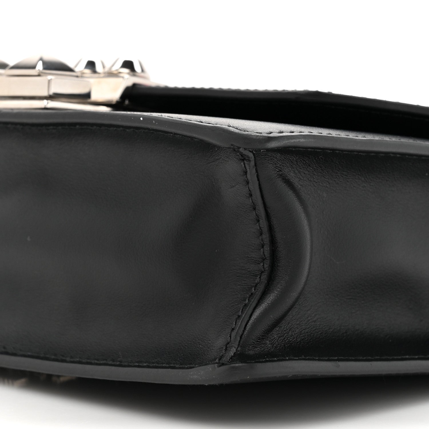 Prada City Calfskin Saffiano Racing Logo Elektra Shoulder Bag Fuxia Black 7 of 10