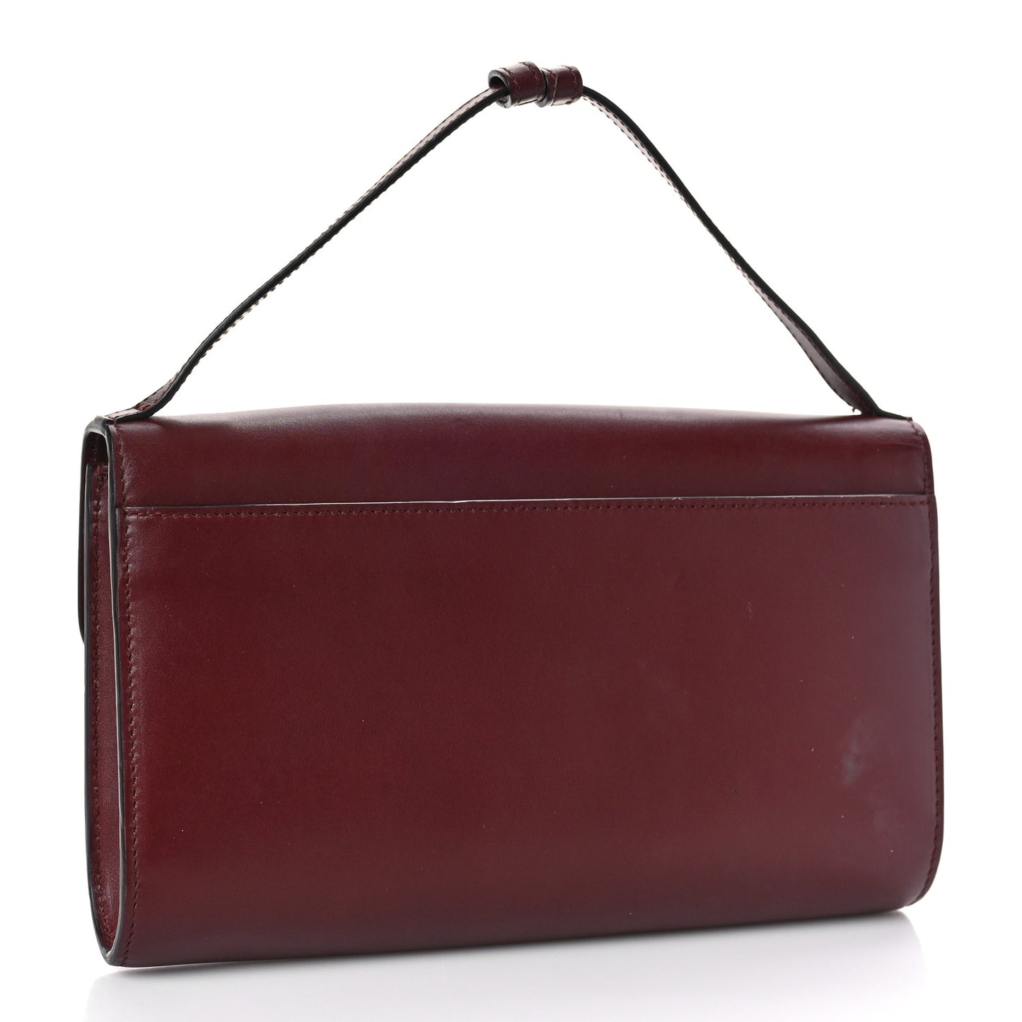 Shibuya Calfskin Small Zumi Shoulder Bag Vintage Bordeaux