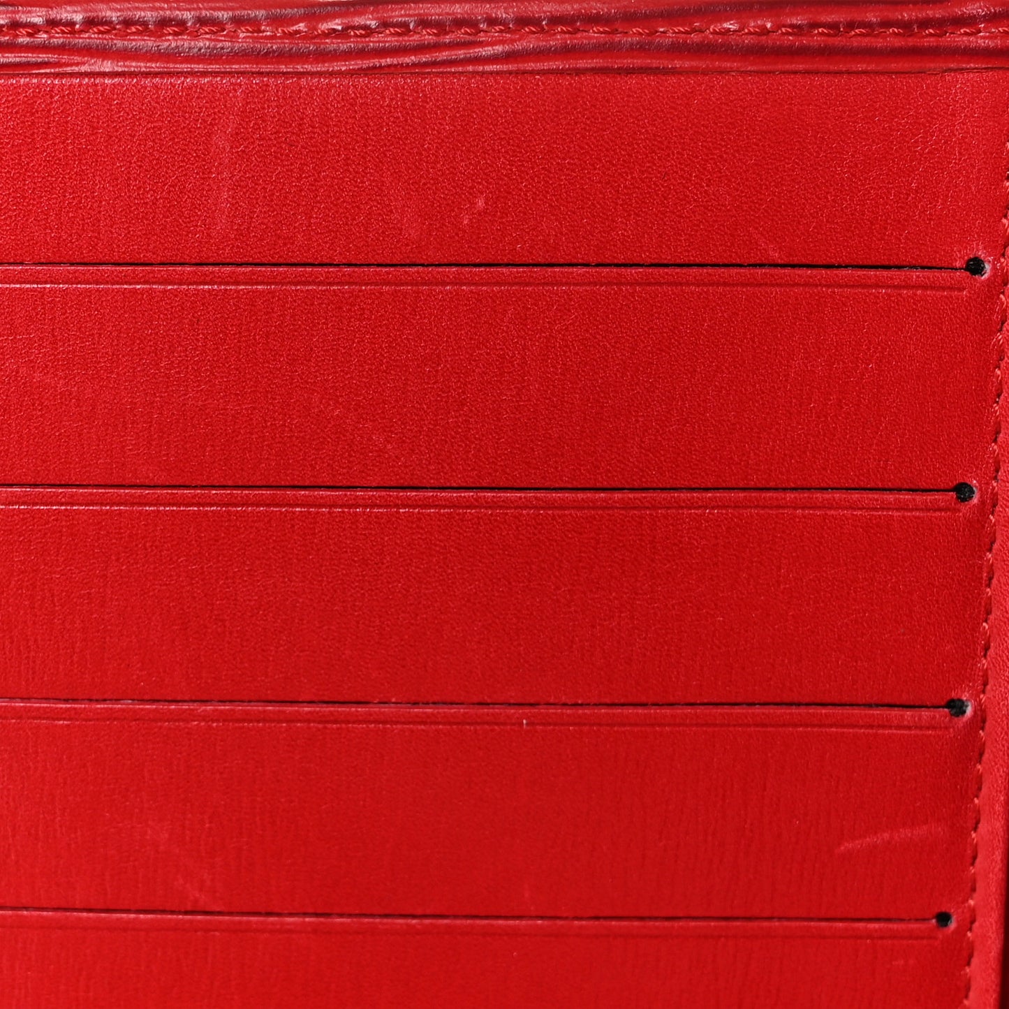 Epi Porte-Cartes Credit Yen Wallet Castillan Red