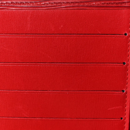 Louis Vuitton Epi Porte-Cartes Credit Yen Wallet Castillan Red 9 of 9