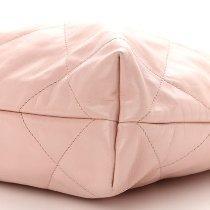 Chanel Calfskin Quilted Small Chanel 22 Pink 12 of 12