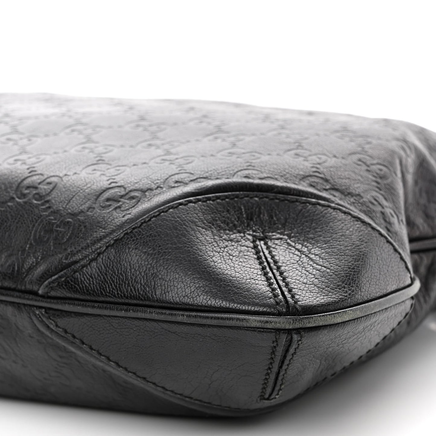 Guccissima Hobo Black