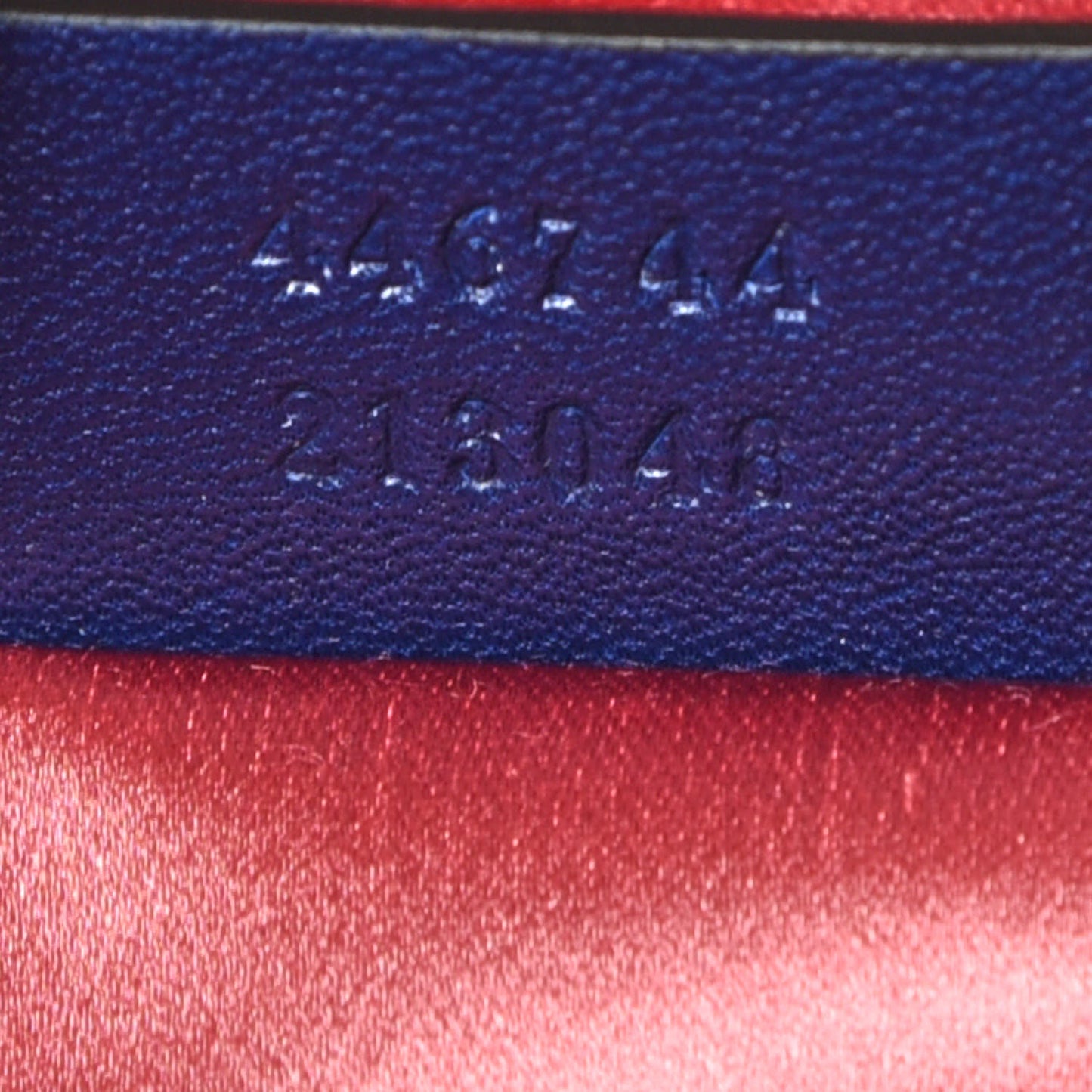 Velvet Matelasse Mini GG Marmont Shoulder Bag Cobalt Blue