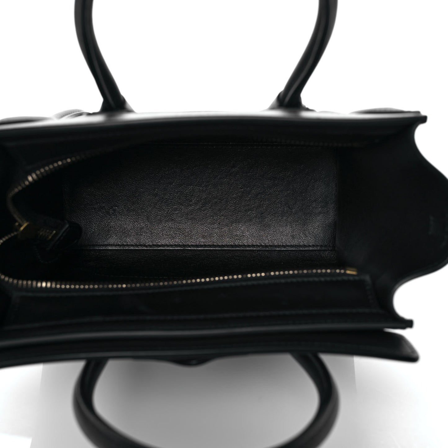 Smooth Calfskin Nano Luggage Black