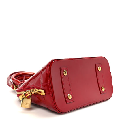 Louis Vuitton Vernis Alma BB Pomme D'Amour 4 of 10