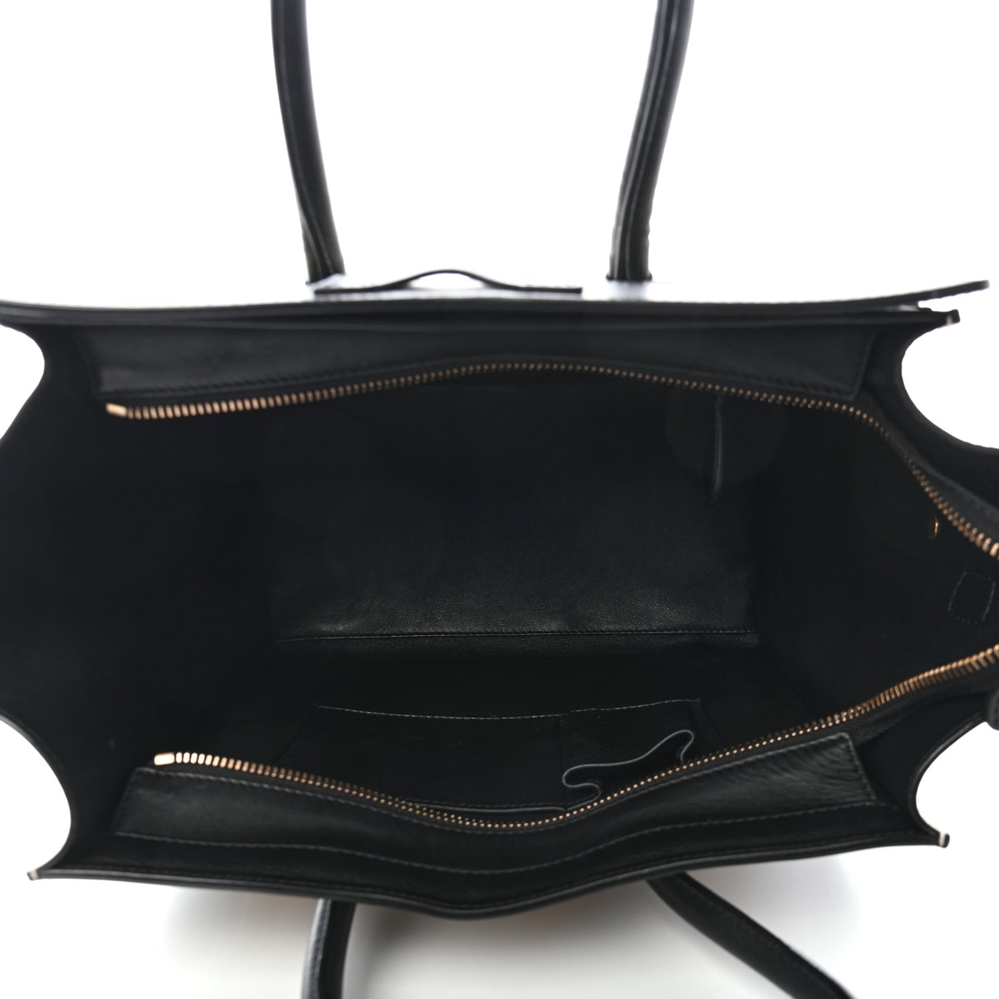 Velluto Calfskin Tri-Color Mini Luggage Vanilla
