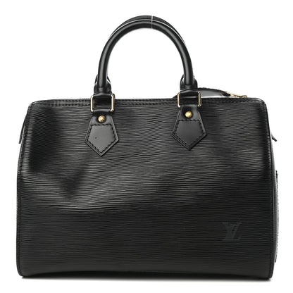 Louis Vuitton Epi Speedy 25 Black 1 of 10