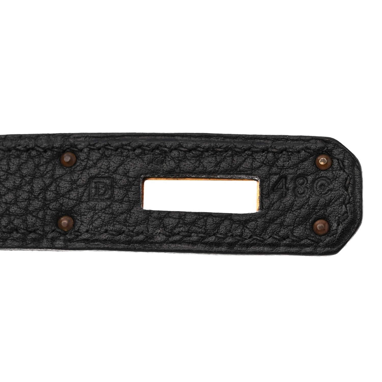 Hermes Taurillon Clemence Kelly Retourne 35 Black 6 of 12
