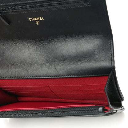 Chanel Lambskin Quilted Chanel 19 Wallet On Chain WOC Black 5 of 17