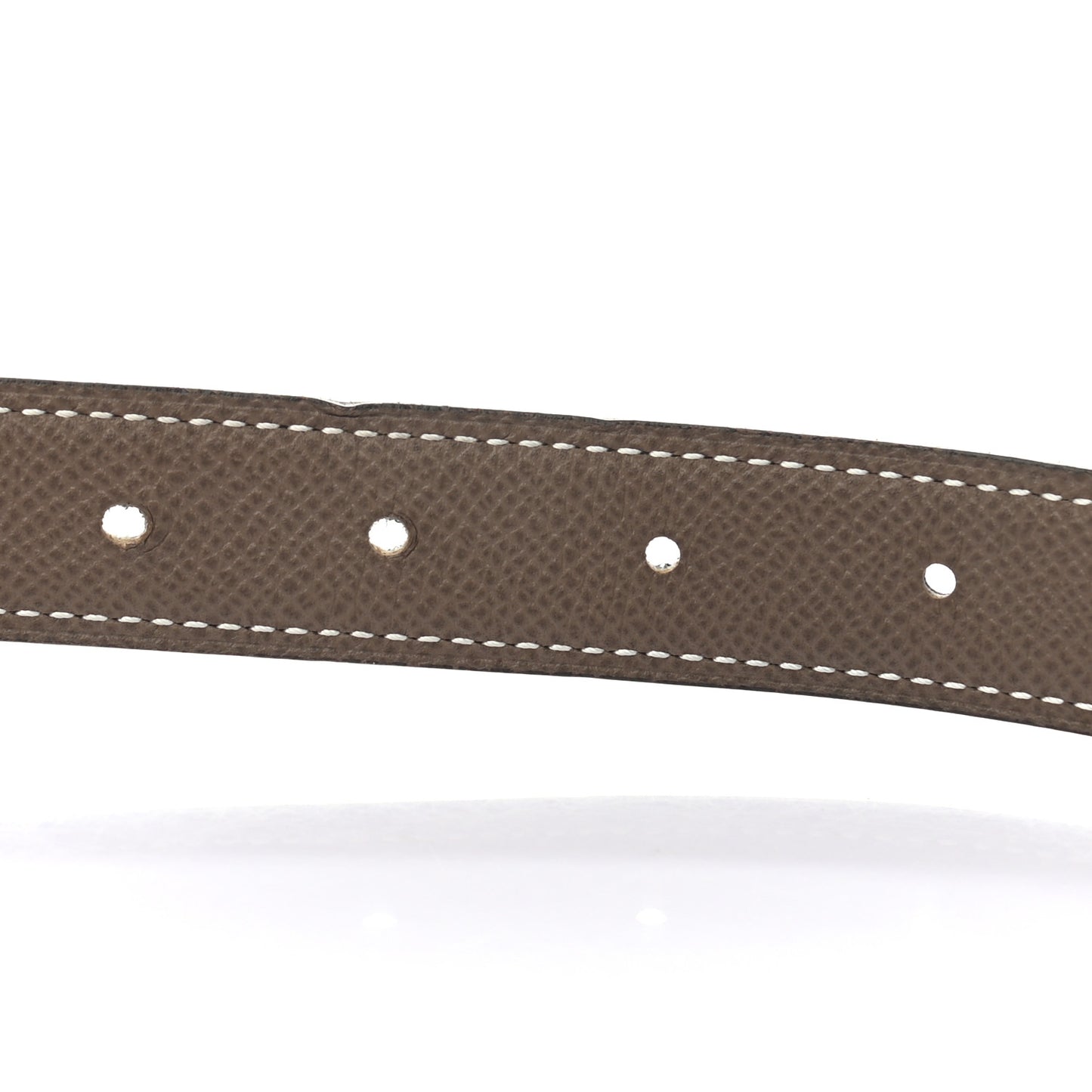 Swift Epsom 24mm Mini Medor Belt 80 Black Etoupe