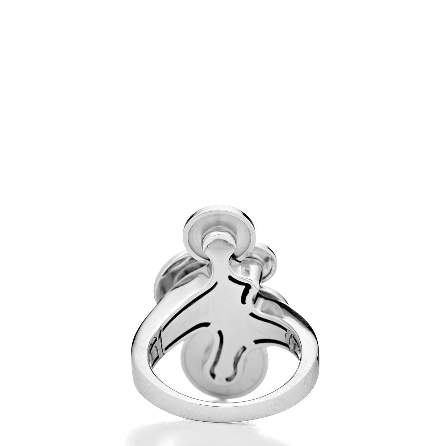 18K White Gold Cicladi Ring 50 5.25