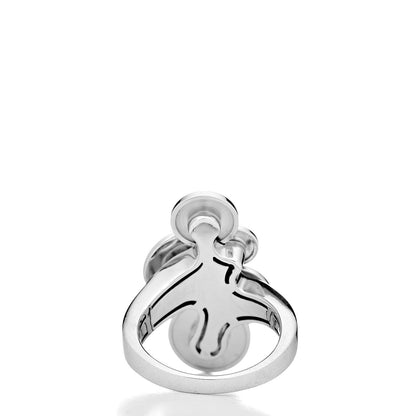 Bulgari 18K White Gold Cicladi Ring 50 5.25 4 of 6