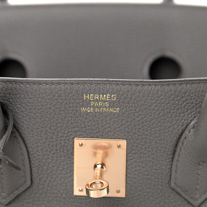 Hermes Togo Birkin 35 Etain 5 of 8