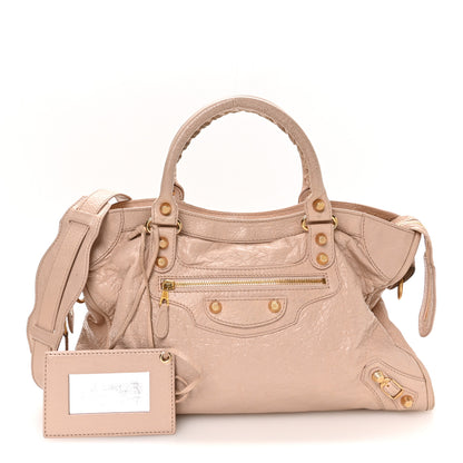 Balenciaga Agneau Giant 12 Gold Hardware City Rose Aubepine Rose Light 3 of 11