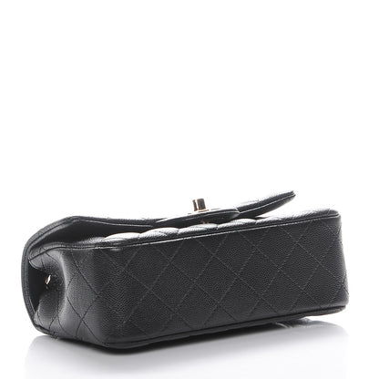 Chanel Caviar Quilted Mini Rectangular Flap Black 4 of 8
