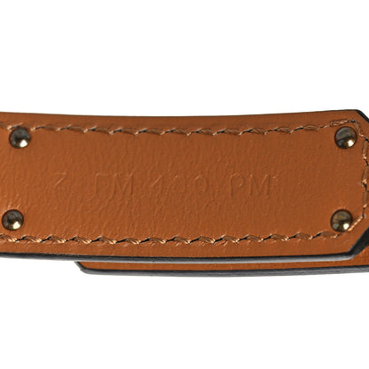 Hermes Epsom Kelly Pocket Belt Gold 5 of 6