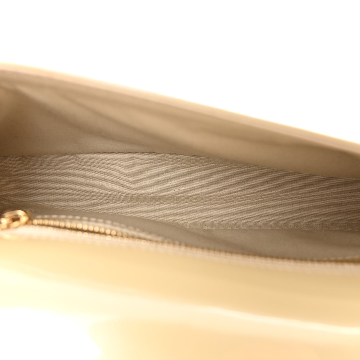 Patent Sobe Clutch Blanc Corail