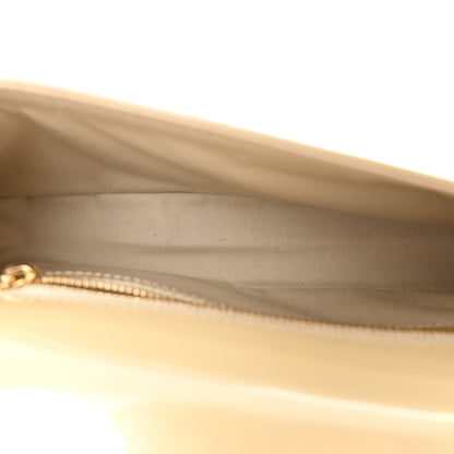Louis Vuitton Patent Sobe Clutch Blanc Corail 5 of 10