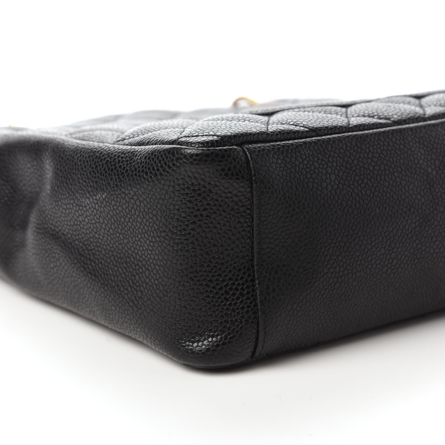Chanel Caviar Quilted Petit Shopping Tote PST Black 6 of 12
