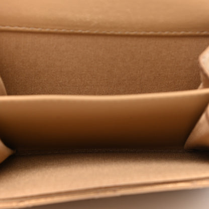 Chanel Metallic Calfskin Quilted Medium CC Chic Flap Wallet Gold 5 of 14