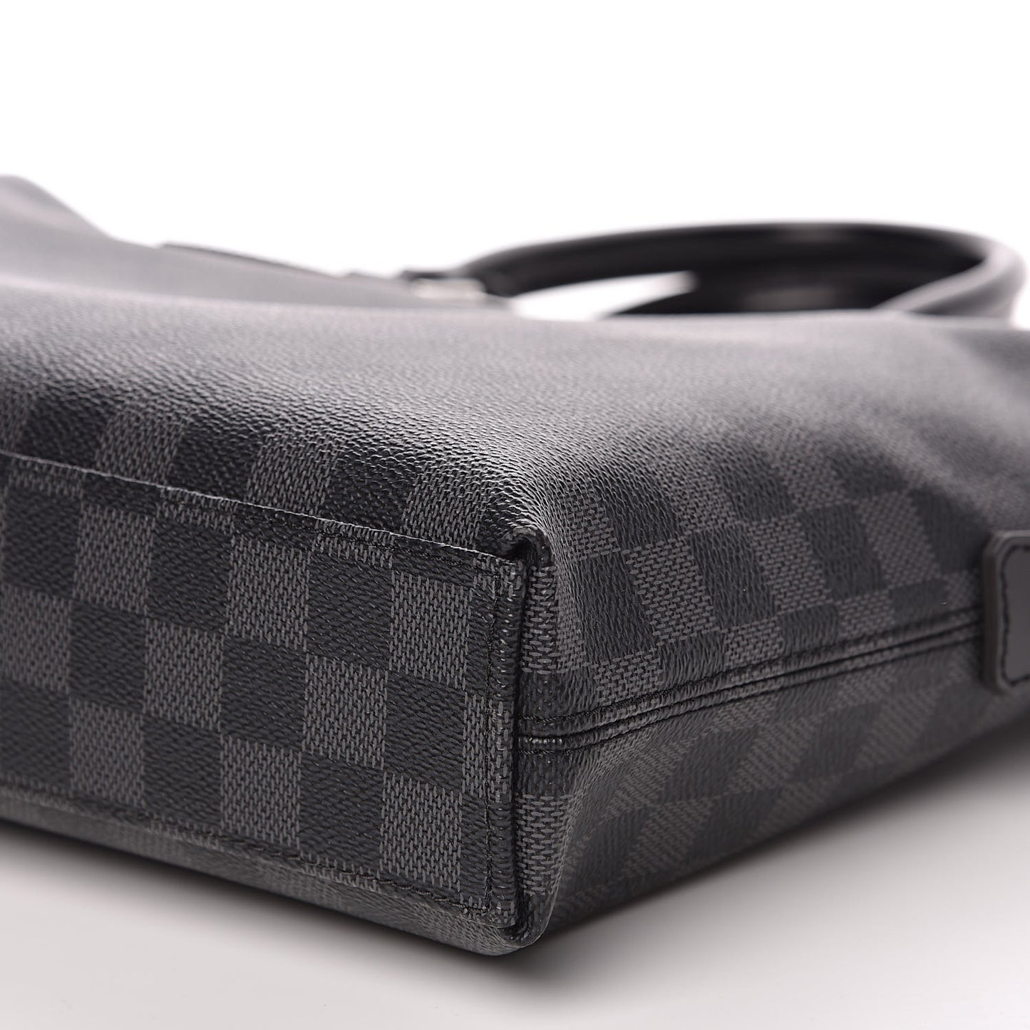 Damier Graphite Porte-Documents Jour