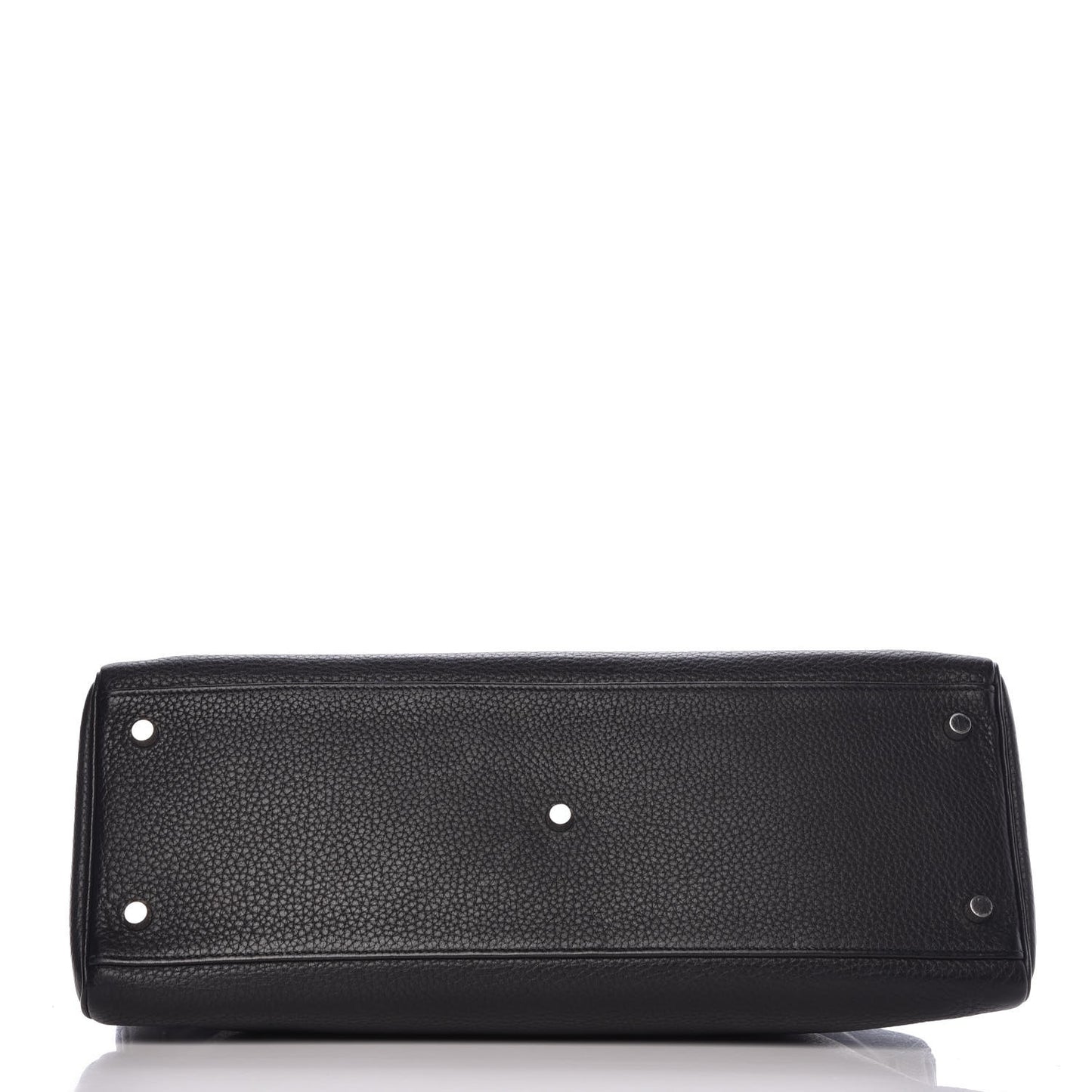 Taurillon Clemence Shoulder Kelly 40 Black