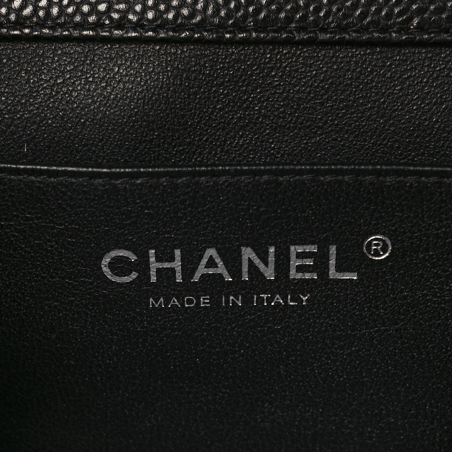Chanel Caviar Quilted Clutch With Chain Flap Black 6 of 9
