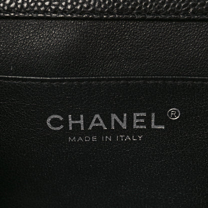 Chanel Caviar Quilted Clutch With Chain Flap Black 6 of 9