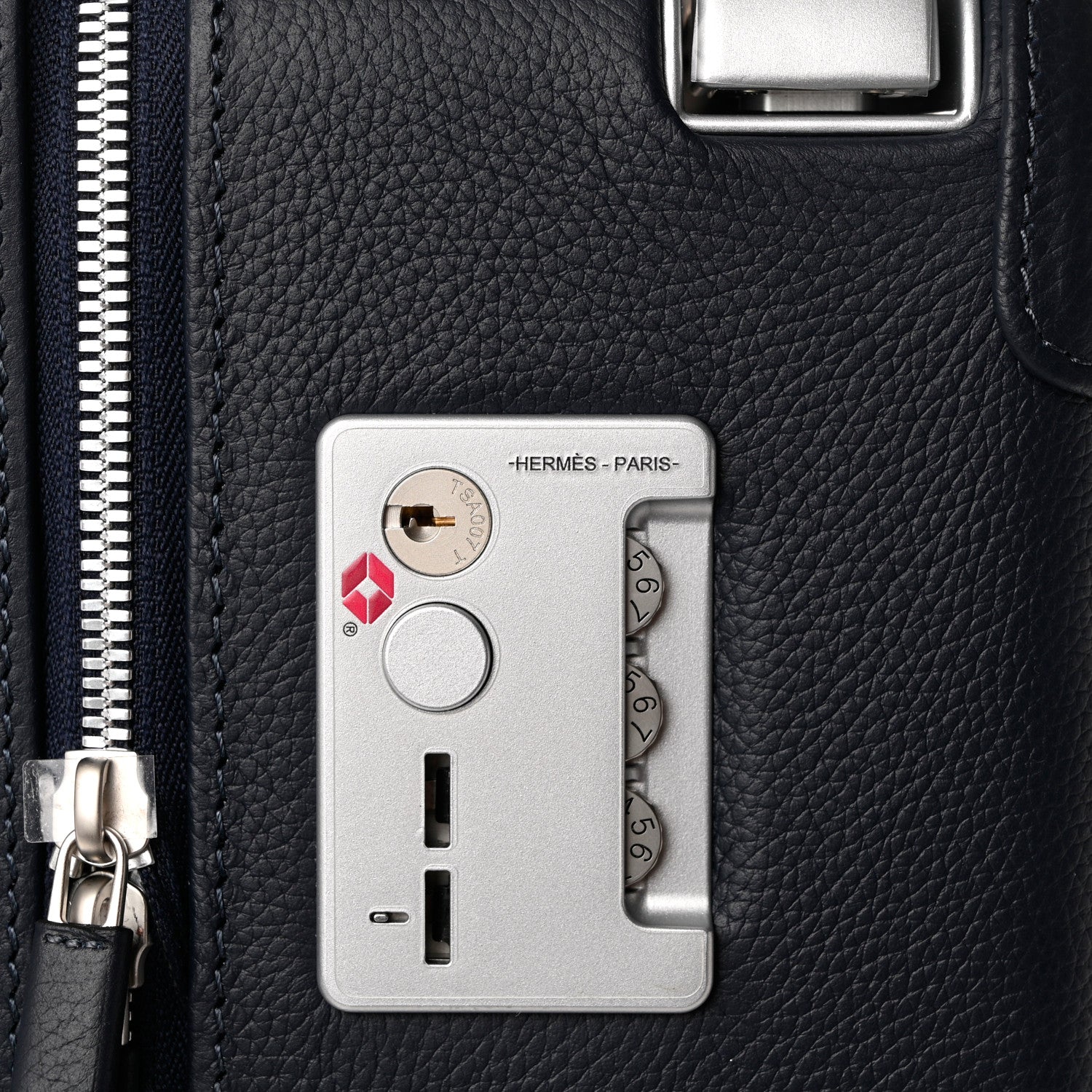 Hermes Canvas Taurillon Regate RMS Rolling Trolley Luggage Multicolor 8 of 8