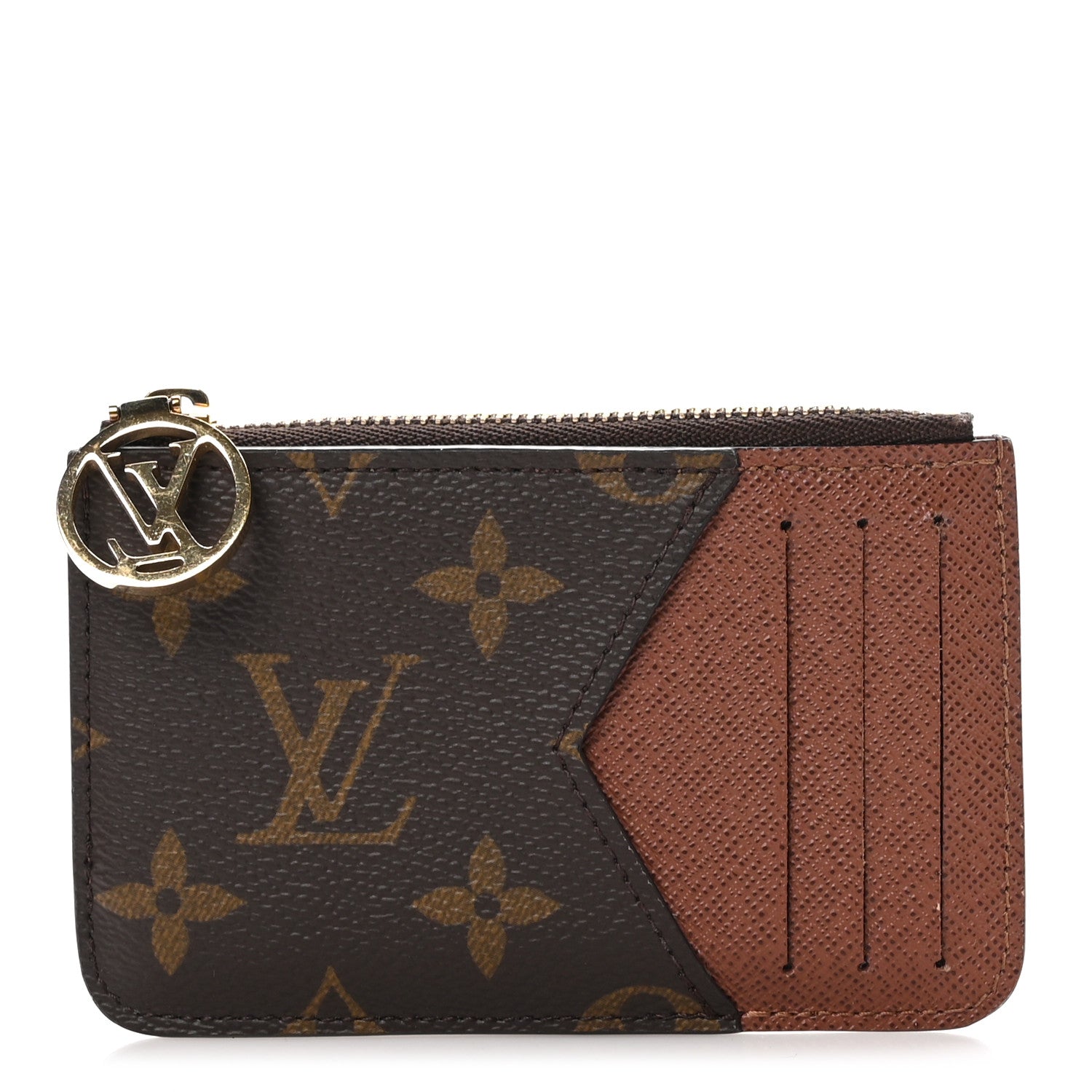 Louis Vuitton Monogram Zipped Romy Card Holder 1 of 8