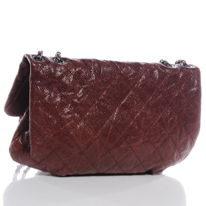 Chanel Caviar Quilted Medium Elastic Flap Bordeaux 3 of 8