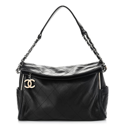 Chanel Lambskin Ultimate Soft Hobo Black 1 of 12