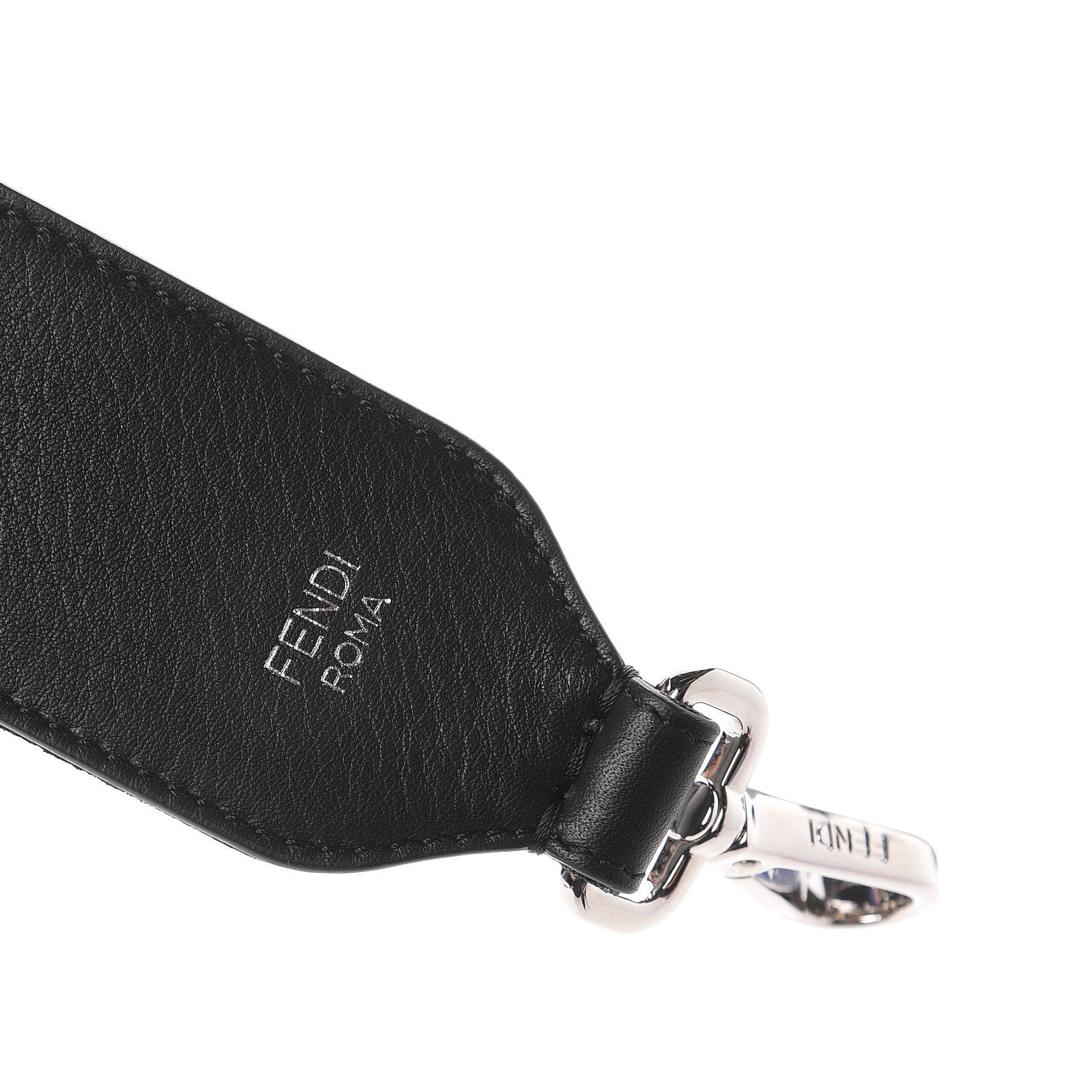 Fendi Velvet Fun Fair Mini Strap You Black Multicolor 3 of 4