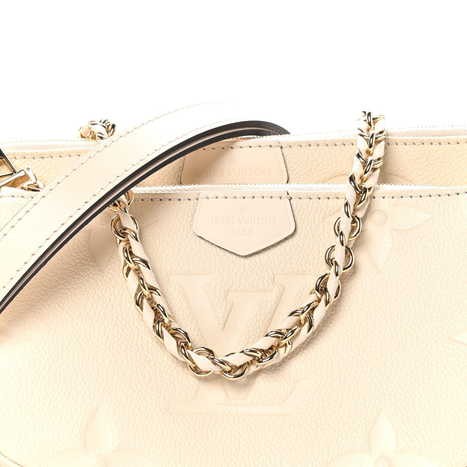 Louis Vuitton Empreinte Monogram Giant Multi Pochette Accessories Cream 8 of 10