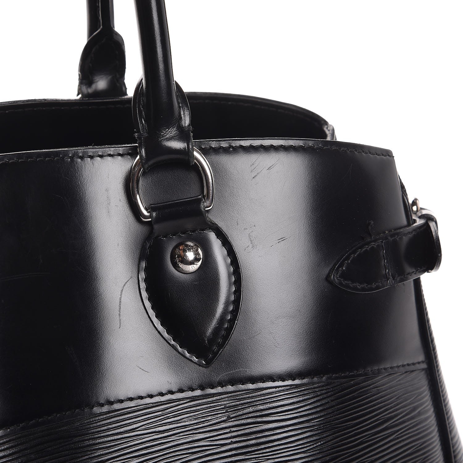 Louis Vuitton Epi Passy GM Black 11 of 13