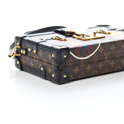 Louis Vuitton Monogram Kabuki Petite Malle Black 9 of 11