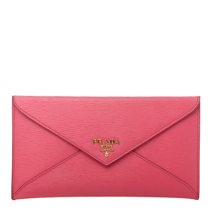 Prada Vitello Move Envelope Wallet Ibisco 1 of 4