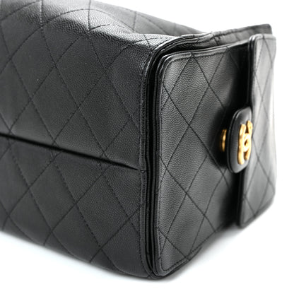 Chanel Caviar Quilted Small Chanel 25 Handbag Black 10 of 10