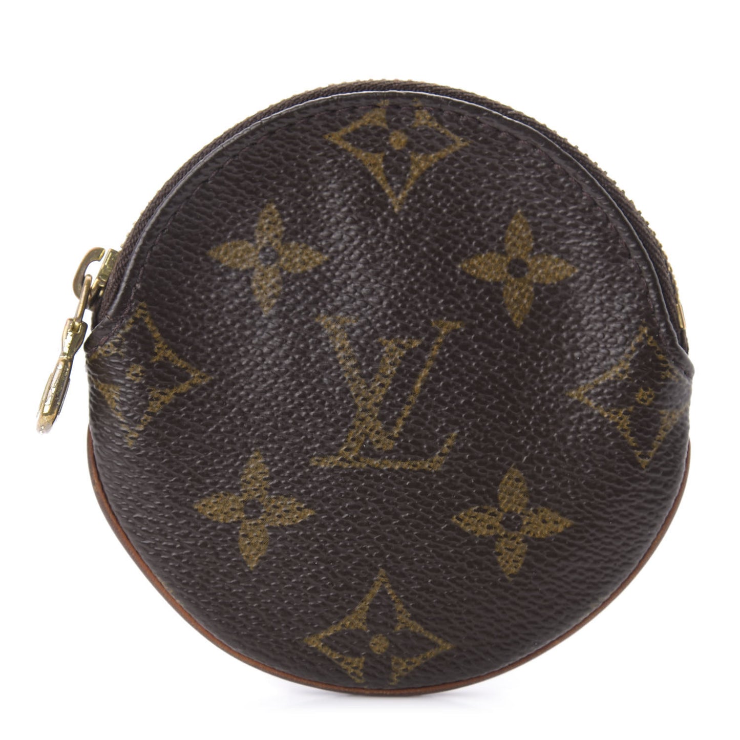 Monogram Round Coin Purse