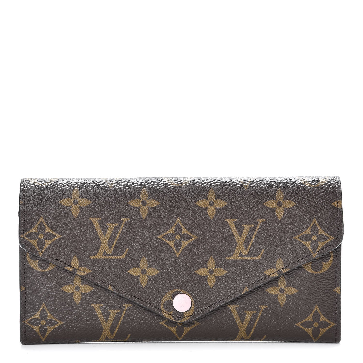 Louis Vuitton Monogram Josephine Wallet Rose Ballerine 1 of 8