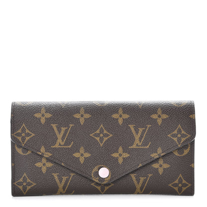 Louis Vuitton Monogram Josephine Wallet Rose Ballerine 1 of 8