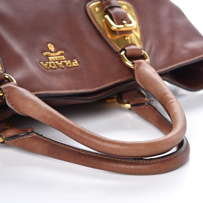 Prada Soft Calf Tote Nocciolo 9 of 14