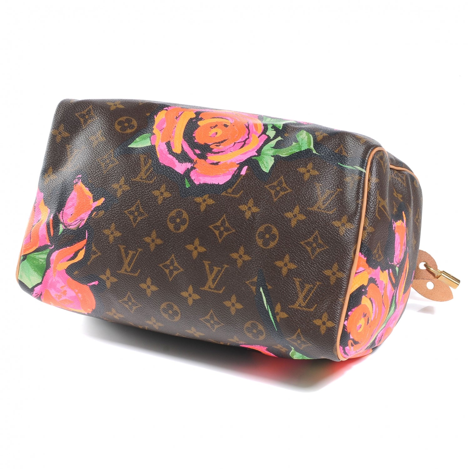 Louis Vuitton Monogram Roses Speedy 30 4 of 7
