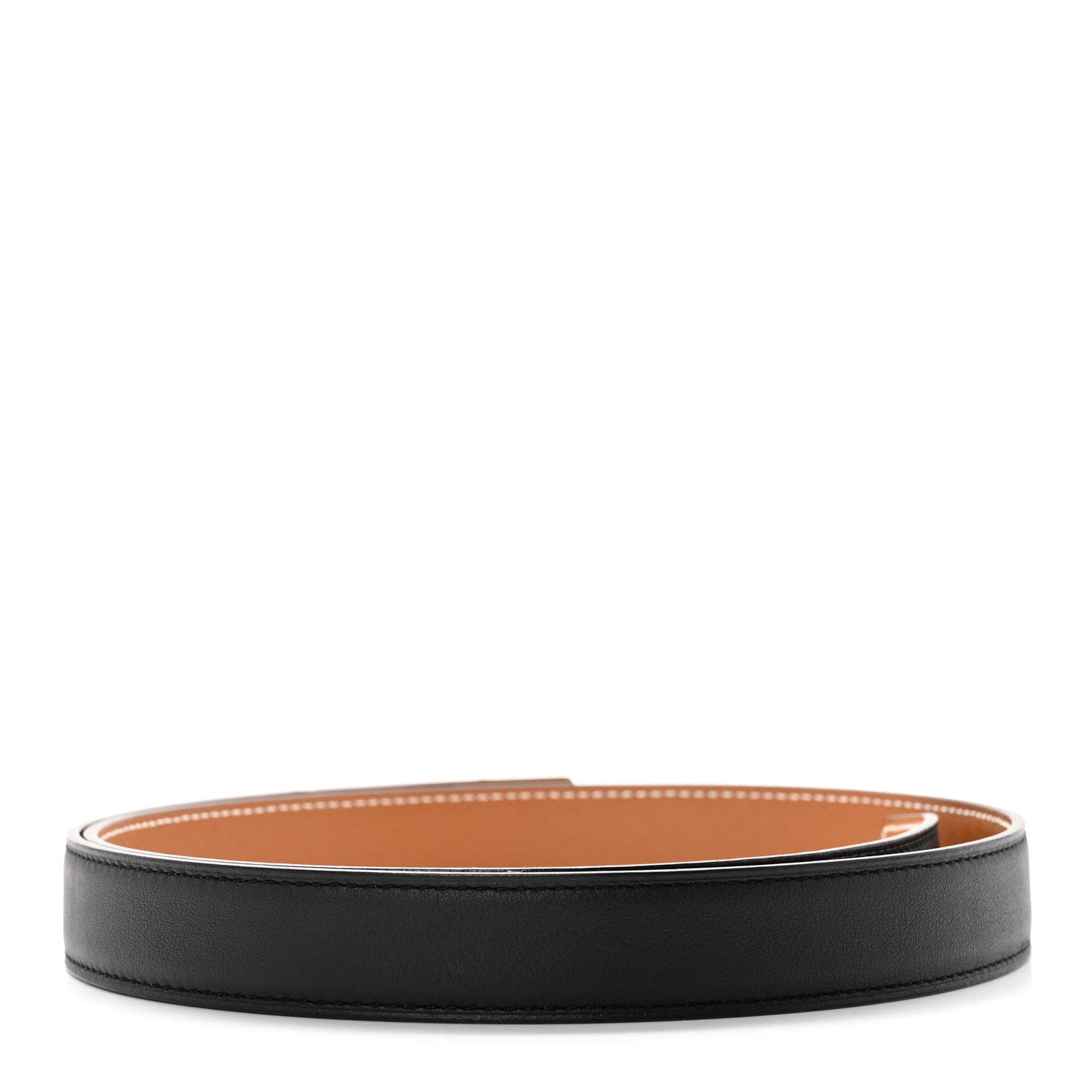 Hermes Swift Epsom 24mm Belt Strap 85/34 Black Gold 2 of 7