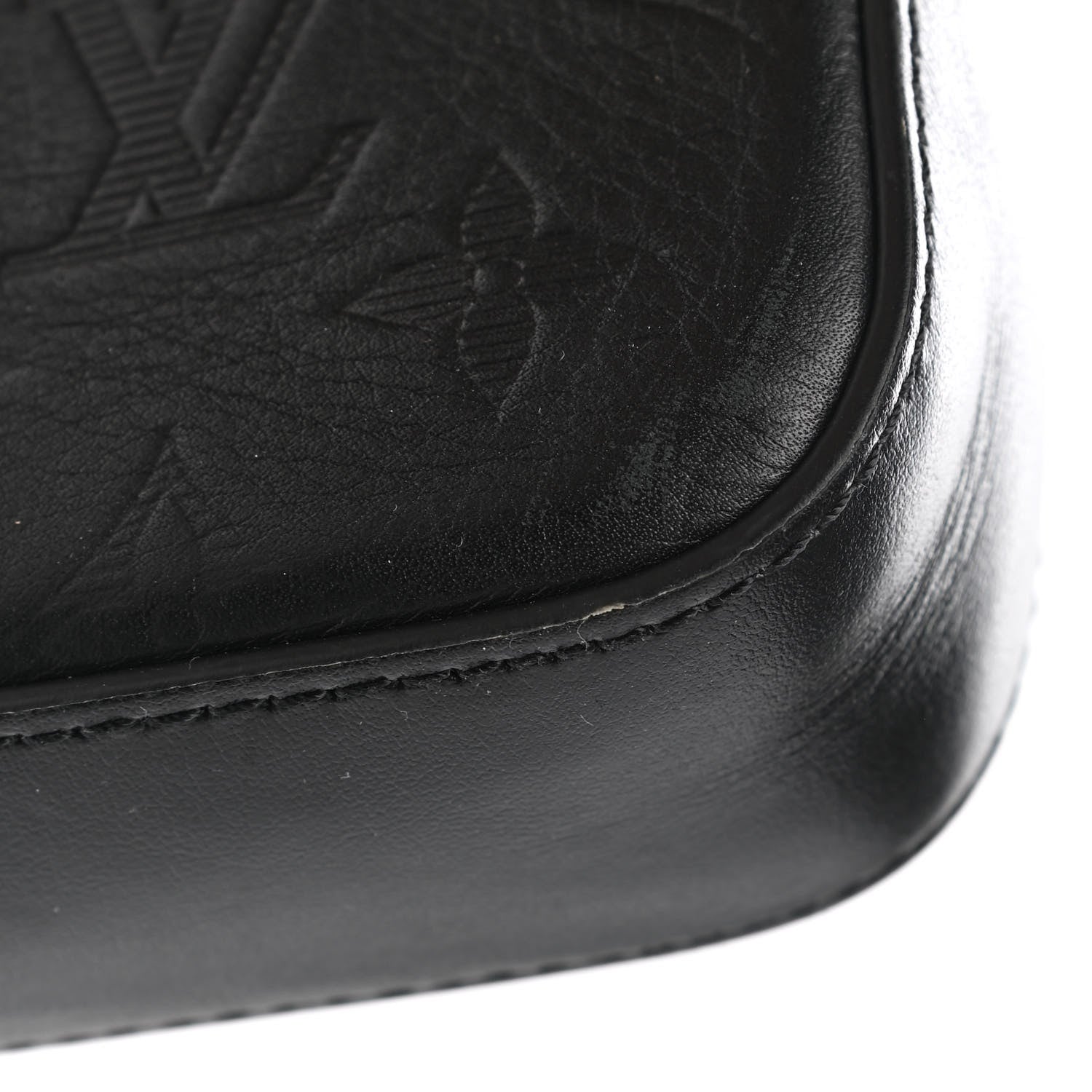 Louis Vuitton Calfskin Monogram Shadow Duo Messenger Black 11 of 11