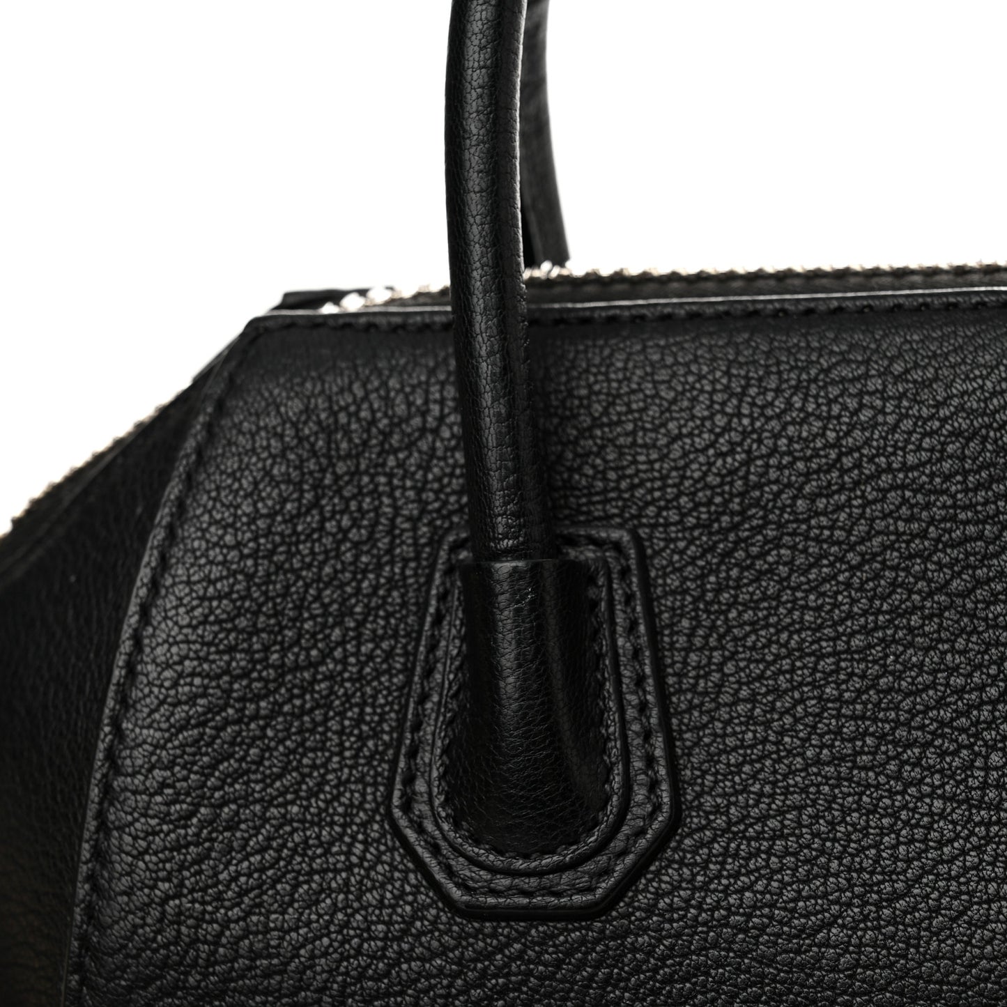 Sugar Goatskin Mini Antigona Black
