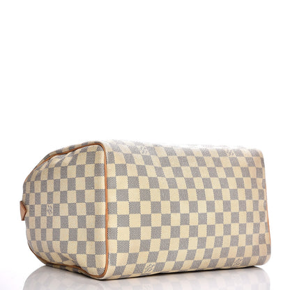 Louis Vuitton Damier Azur Speedy 30 4 of 11
