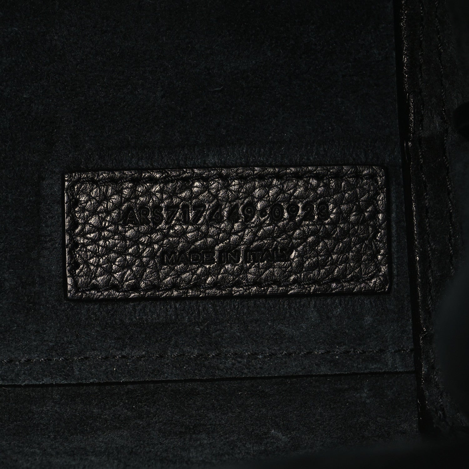 Saint Laurent Grained Calfskin Nano Supple Sac De Jour Black 7 of 11